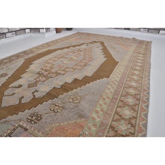 1960s Oversize Oushak Anatolian Carpet For Sale - Image 10 of 10