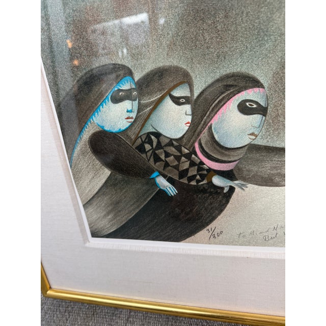 Circa 1986 Graciela Rodo Boulanger "The Magic Flute" Limited Edition Print, Signed + Number For Sale In San Francisco - Image 6 of 12