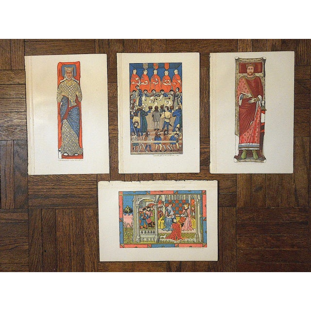 Antique Lithographs-English History-SetOf 4 For Sale In Cincinnati - Image 6 of 6