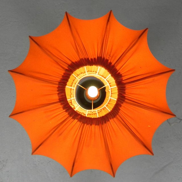 Wine Bottle Table Lamp with Fabric Shade, 1970s For Sale - Image 13 of 17