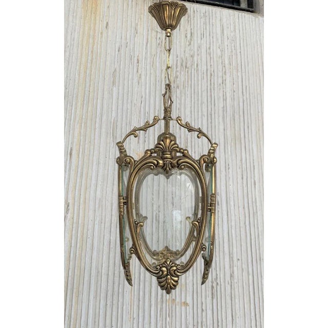 1920s French Bronze and Glass Sconces, 1920s, Set of 3 For Sale - Image 5 of 18