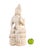 Beautiful 20th-century Chinese carved white marble sculpture of Guanyin, the Bodhisattva of Compassion and one of the most...