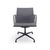 Postmodern EA 107 Office Chair in Hopsak Dark Grey by Charles and Ray Eames for Vitra For Sale - Image 3 of 13