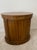 Vintage MCM Drexel Francesca Oval Drum Storage Table Cabinet Mid Century Excellent Condition. For Sale In Denver - Image 6 of 13