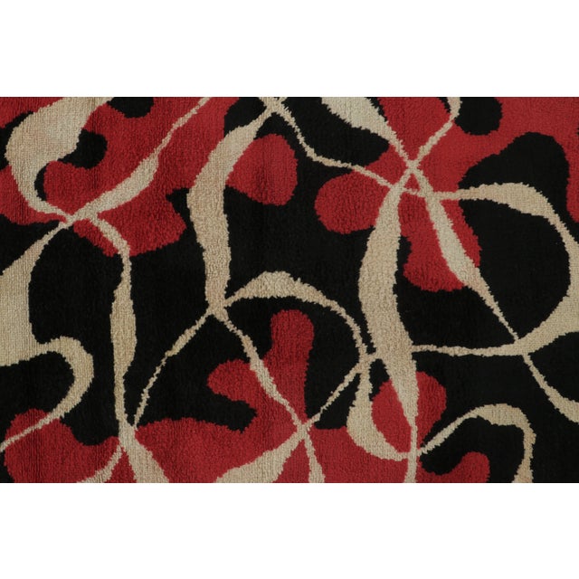 Mid-Century Modern Vintage Mid-Century Modern Wool Rug by Rug & Kilim, France, 1950–1959 For Sale - Image 3 of 8