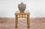 Artisan Handmade Brown Glazed Ceramic Vase with Textured Cream Stokes For Sale In New York - Image 6 of 12