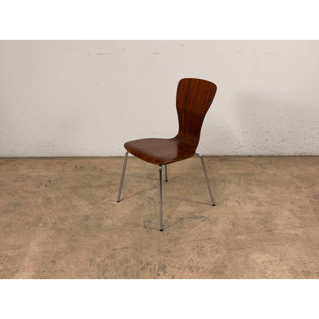 Side Chair by Tapio Wirkkala for Asko, 1960s For Sale - Image 12 of 12