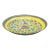 1900s Antique Victorian Chinese Famille Jaune Decorative Dish For Sale