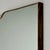Metal Osvaldo Borsani Attr, Monumental Wall Mirror, Tinted Mirror, Brass, Italy, 1940s For Sale - Image 7 of 14