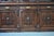 Late 19th Century Victorian Three Door Bookcase in Carved Oak, 1880 For Sale - Image 5 of 12
