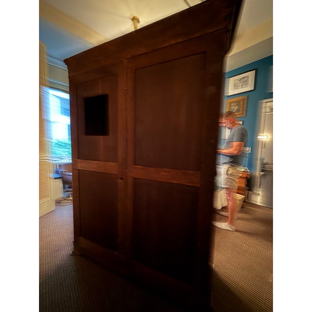 Mid 19th Century Biedermeir Wood Armoire For Sale - Image 9 of 18