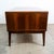 1960s Mid Century Danish Modern Desk Executive Walnut 7 Drawer Locking Cabinet Wood Nm For Sale - Image 4 of 12