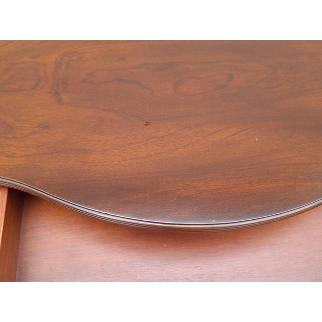 Mid 20th Century Federal Style Mahogany Fold-Top Card Table Console Table, Refinished For Sale - Image 13 of 13