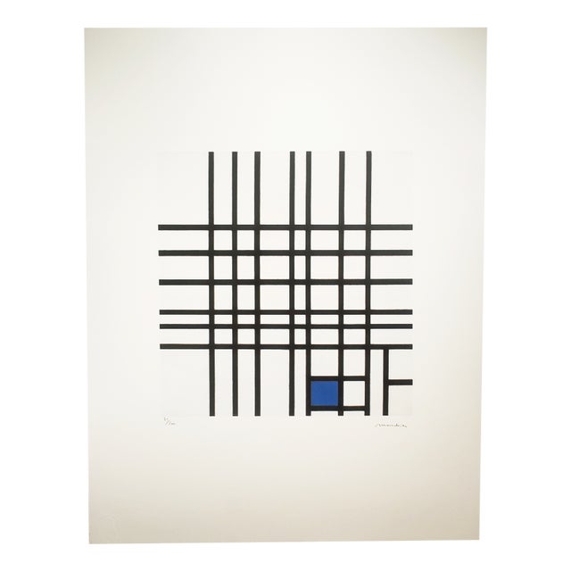 After Piet Mondrian, Composition, Lithograph, 1970s For Sale