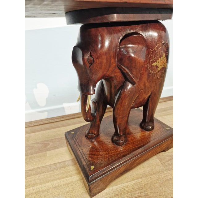 Southeast Asian Style Coffee Table in Teak, 1940s For Sale - Image 15 of 17