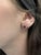 Solitaire 4mm Madagascar Rhodolite Garnet Studs in 14k Gold - 4-Prong Design, A Pair For Sale In Columbus - Image 6 of 6