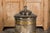 French Turn of the Century Steel and Brass Coffee Bean Dispenser, circa 1900 For Sale - Image 10 of 12