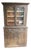 Farmhouse Country Primitive Stepback 1850s Cupboard For Sale