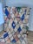 Ivory Multicolor Diamond Wool Moroccan Boujaad Rug For Sale In Boston - Image 6 of 12