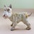 'Naughty Scottie' Vintage White Scottish Terrier Cast Iron Doorstop For Sale - Image 4 of 10
