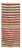 1960s Moroccan Berber Kilim Rug, Multicolor Stripes, 5'11" × 13'5" For Sale