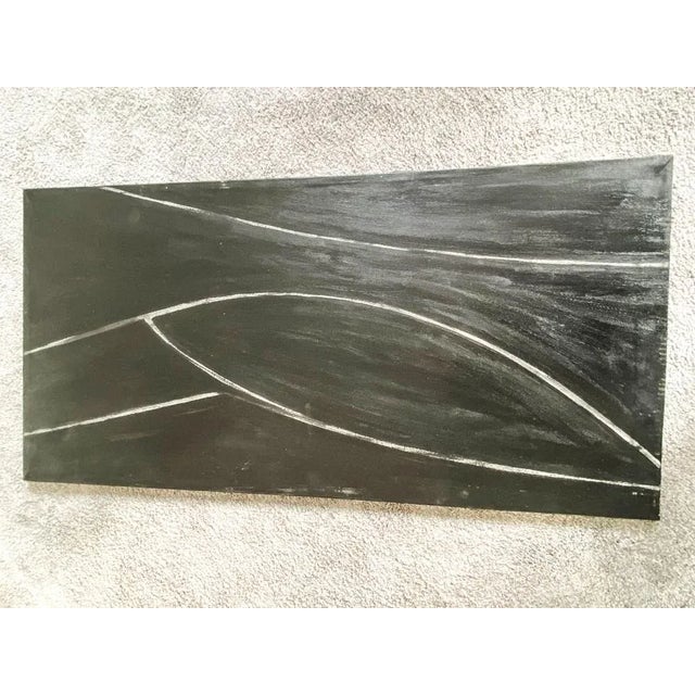 Marco Gradi, Composition, 1980s, Oil on Canvas For Sale - Image 7 of 11