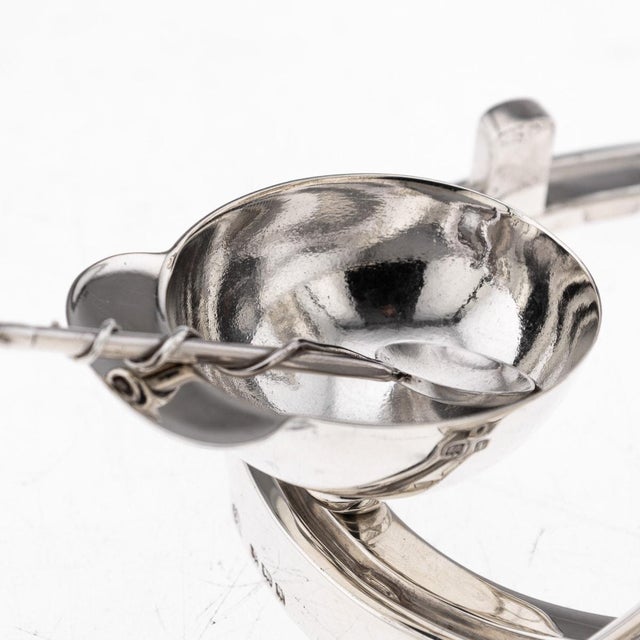 Antique 20th Century English Silver Novelty Jockey Condiment Set, 1908, Set of 6 For Sale - Image 15 of 18