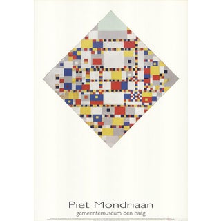 Piet Mondrian "Victory Boogie Woogie" 1986 Poster For Sale