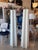 Michael Taylor Monumental Pair 1970s Plaster Stone Floor Lamps Newly Wired For Sale - Image 9 of 13