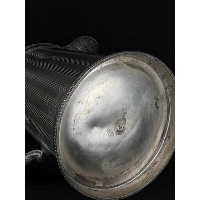 Patented Double Wall Silverplate Coffee Pot, 1856 For Sale - Image 11 of 13