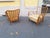 Armchairs in Wood and Yellow Fabric from Paolo Buffa, 1940s, Set of 2 For Sale - Image 12 of 13