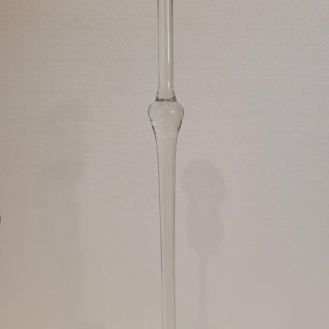 Tulip Candleholders in Blown Glass by Bjönn Wiinblad for Rosenthal, Germany, 2000s, Set of 2 For Sale - Image 10 of 18