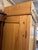Wood Antique Irish Pine Armoire Cabinet For Sale - Image 7 of 12