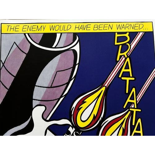 Roy Lichtenstein, As I Opened Fire Triptych, 1966, Lithographs, Set of 3 For Sale - Image 6 of 10