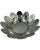 Metal Vintage Lotus Flower Candy Bowl Trinket Dish Silver Plated Floral Gift Decor For Sale - Image 7 of 12