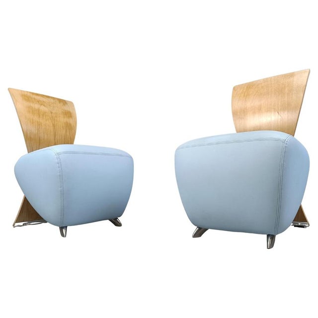 Bobo Lounge Chairs by Dietmar Scharping for Dauphin, 2000s, Set of 2 For Sale - Image 10 of 10
