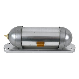 Streamline Bauhaus Sub-Marine Cabinet Sconce from König, Germany, 1940s For Sale