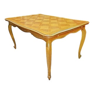 French Country Style Draw Leaf Table For Sale