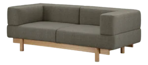 Grey Alchemist Two-Seater Sofa by etc.etc. for Emko