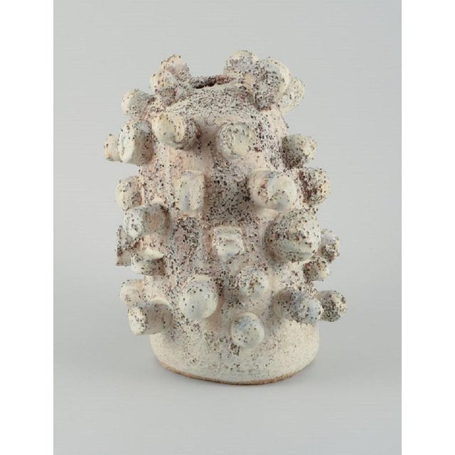 Contemporary Danish Stoneware Sculpture by Christina Muff For Sale - Image 3 of 8