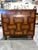 Contemporary Jonathan Charles Woven Wood Club Chair For Sale - Image 3 of 11