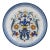 Italian Deruta Ricco Renaissance Style 12" Maiolica Pottery Decorative Wall Plate For Sale