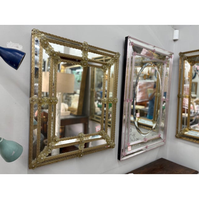 1930s Art Deco Venetian Mirror For Sale - Image 11 of 12