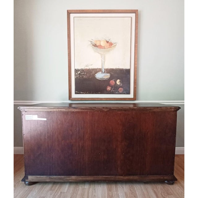 Serpentine Front Tuscan Double Dresser by Ethan Allen Chairish