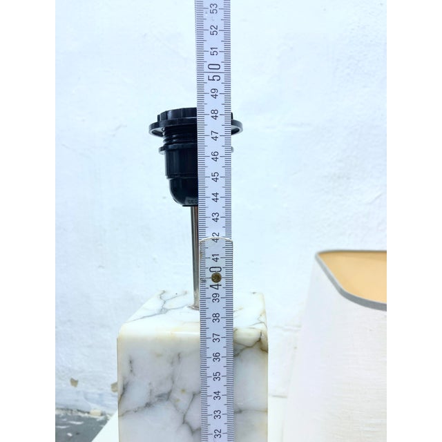 Mid-Century Modern Marble Table Lamp from Bergboms, Sweden, 1960s For Sale - Image 3 of 17