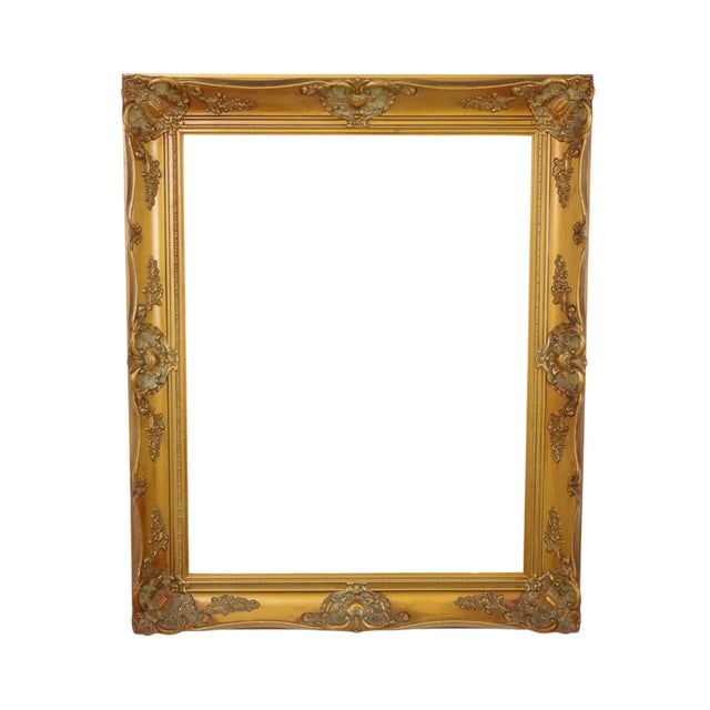 Large Baroque Style Gilt Pine Frame For Sale - Image 14 of 14