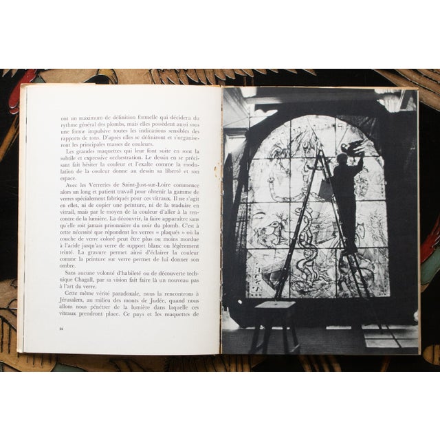 Paper 1961 "Marc Chagall. The Windows of Jerusalem" Art Book For Sale - Image 7 of 18