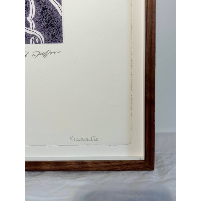 André Masson, Meeting, Original Signed Print, 1975, Framed For Sale - Image 4 of 12