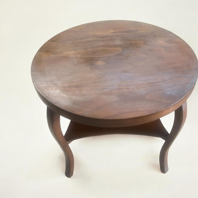 Art Nouveau Table in Dark Wood, Germany, 1930s For Sale - Image 4 of 7