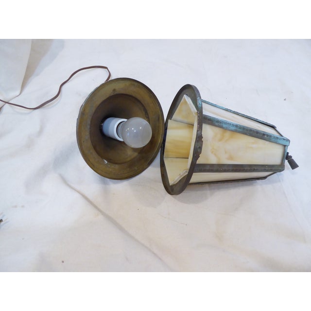 Art Deco Vintage Lantern For Sale - Image 3 of 4